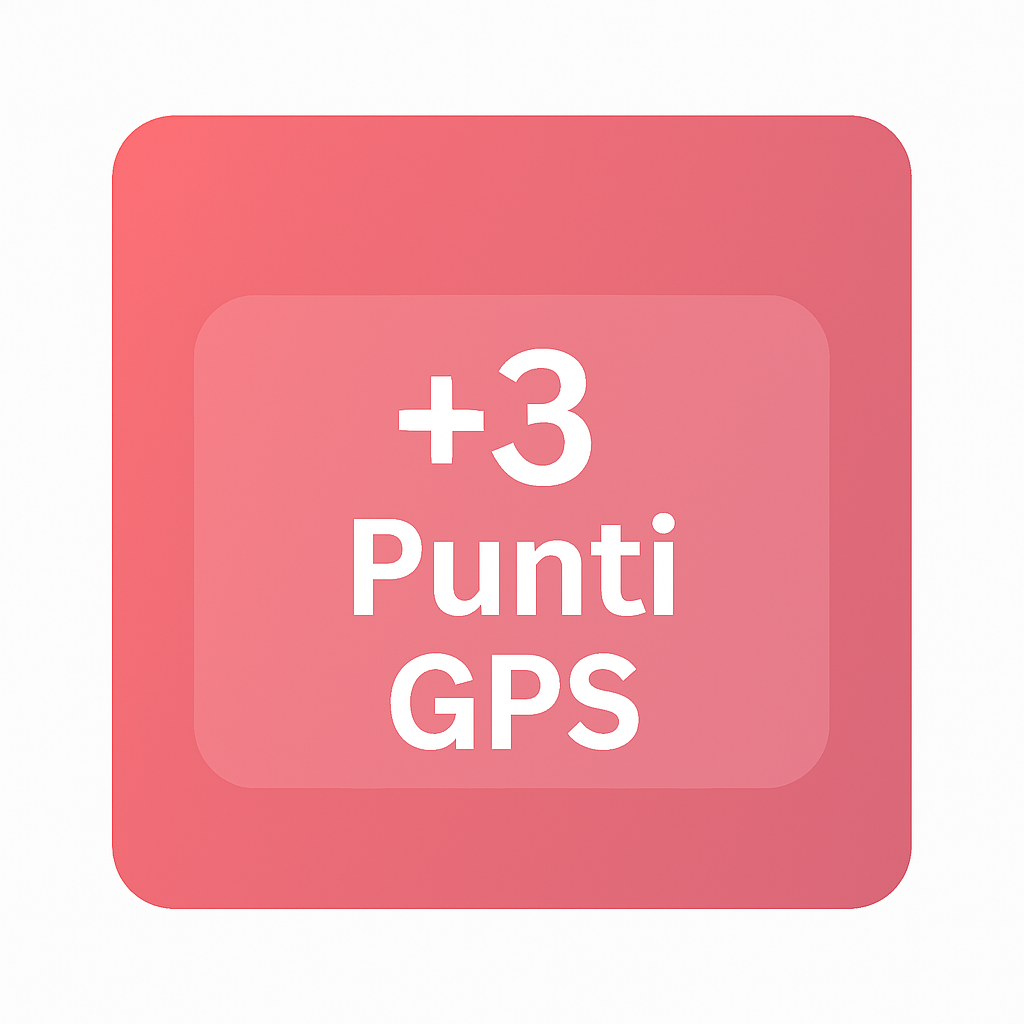 +3 punti GPS