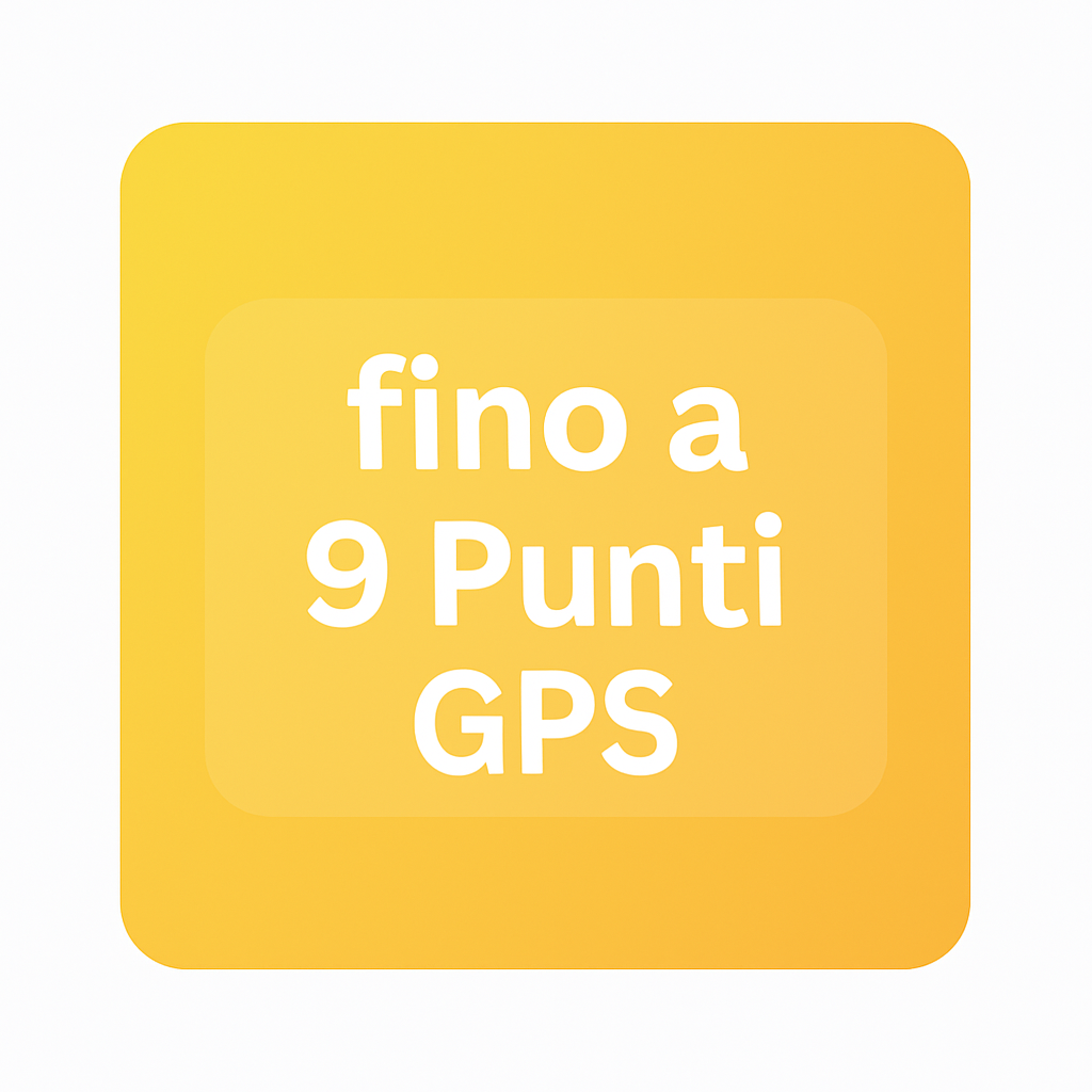 +9 punti GPS